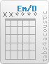 Chord Em/D (x,x,0,0,0,0)